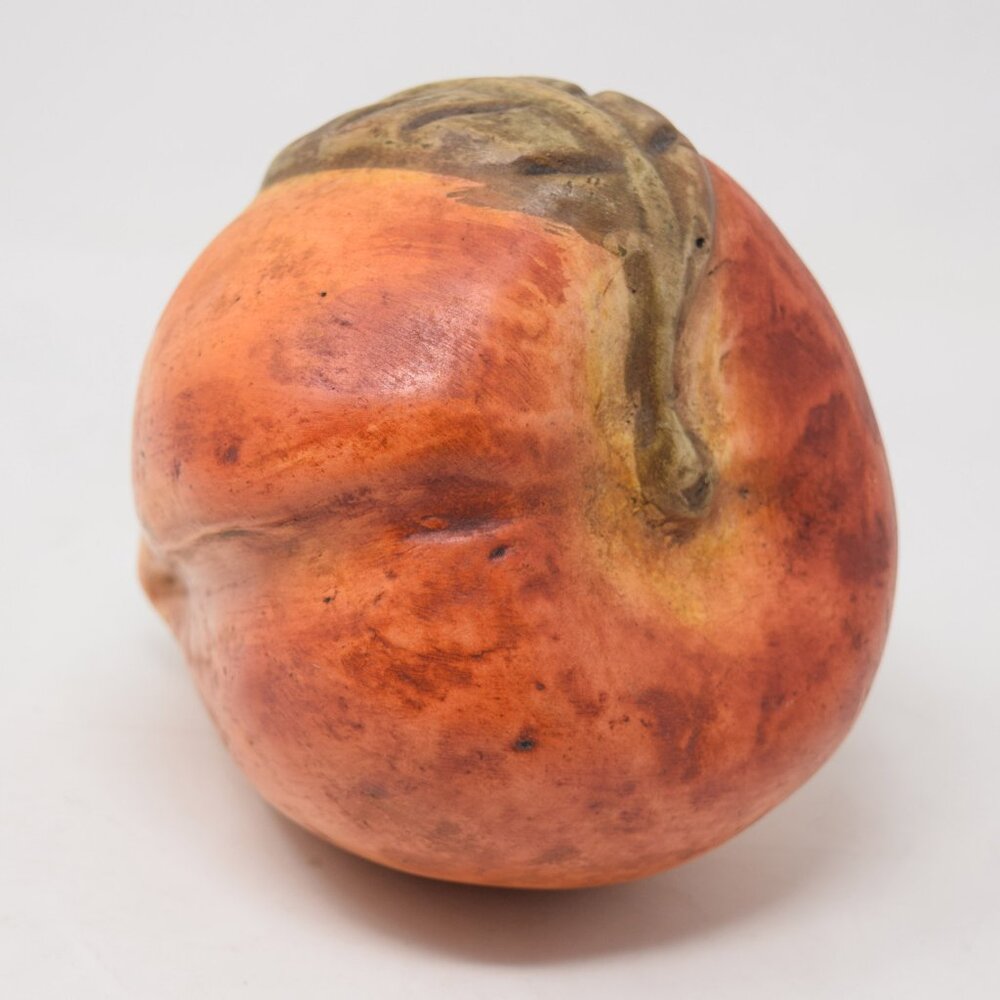 Oversized Peach Statue Fruit Decor Nature Large MCM Cottagecore Farmhouse Granny - Picture 4 of 16